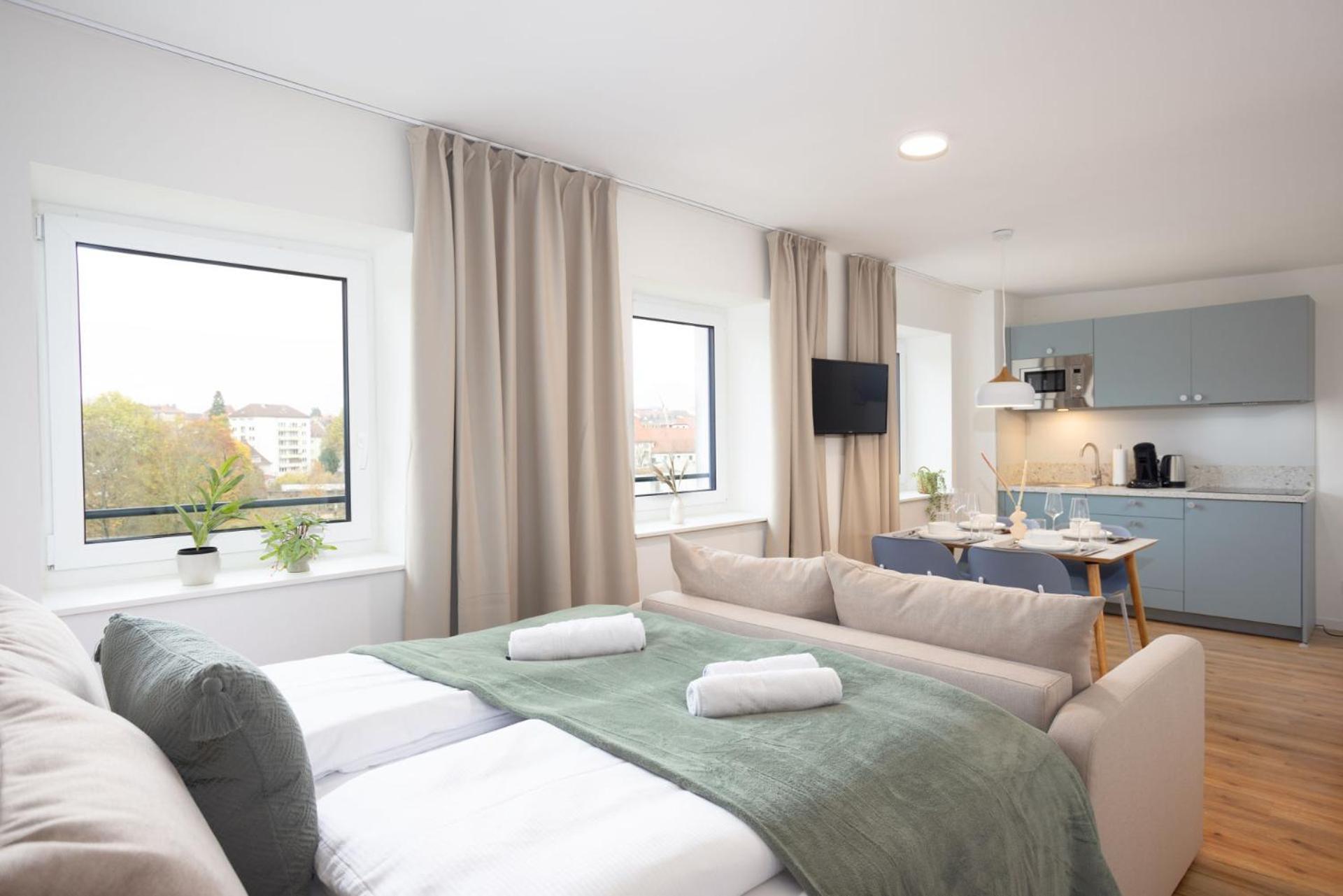 Dwellstay - City Apartments フルダ エクステリア 写真